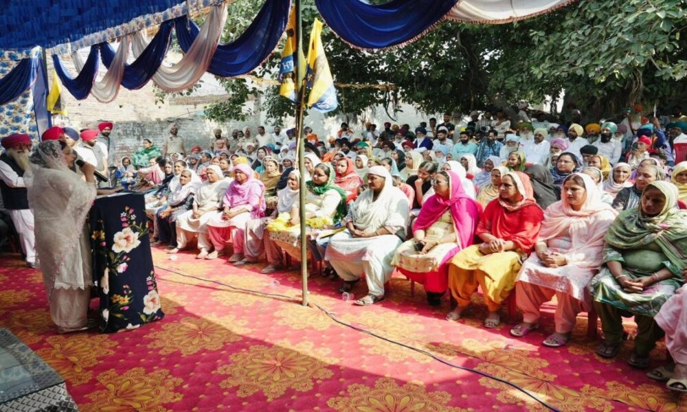 Mann परिवार मैदान में उतरा, Dr. Gurpreet Kaur और माता जी ने Harmeet Sandhu के पक्ष में किया जोरदार प्रचार