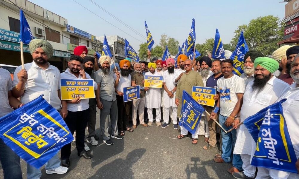 Akali और Congress ने दिया Drug Mafia को संरक्षण, Punjab को नशा मुक्त बनाना Mann सरकार का Mission: Harmeet Sandhu