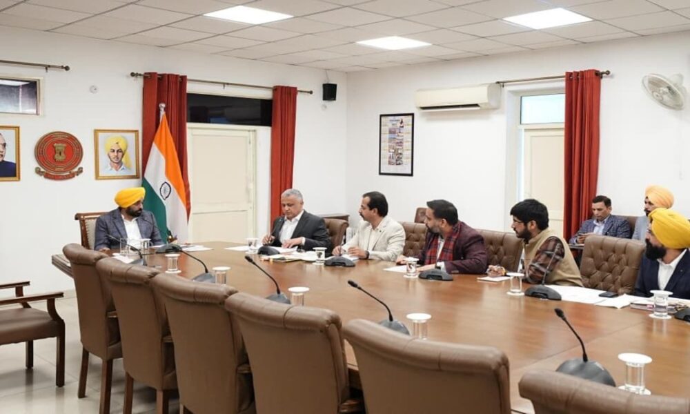 CM मान का बड़ा खेल विज़न: जून 2026 तक पंजाब में होंगे 3,100 स्टेडियम